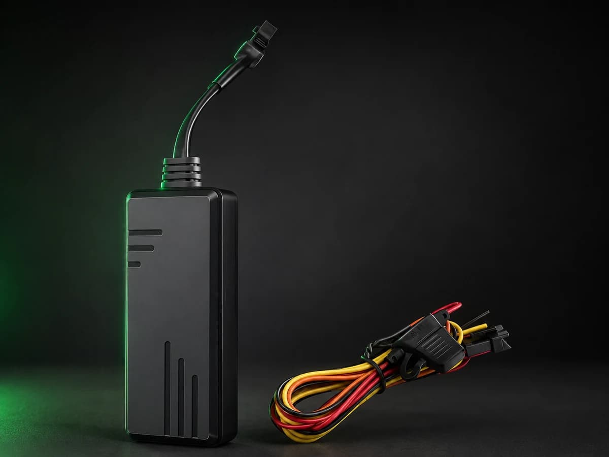 Rastreador 4G J16 veicular com fiação de instalação